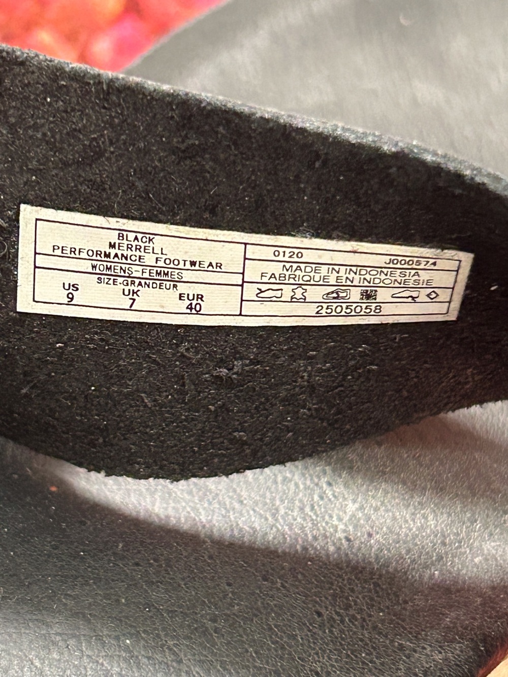 Merrell Women's Black Strappy Platform Slide Sandals - 9M - Picture 5 of 5